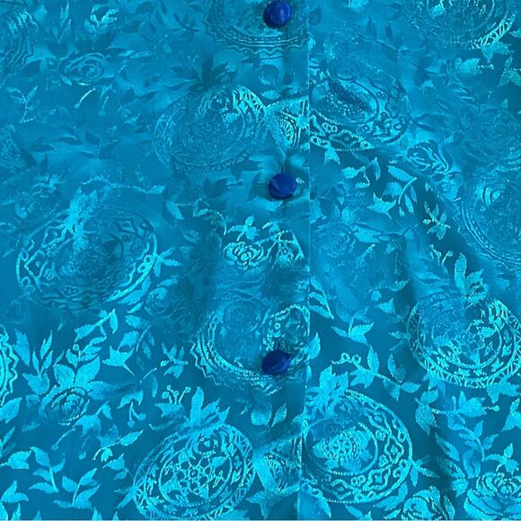 Vintage Victoria’s Secret Gold Label Relaxed Fit Satin Pajama Top Button Up Sm - Picture 11 of 14